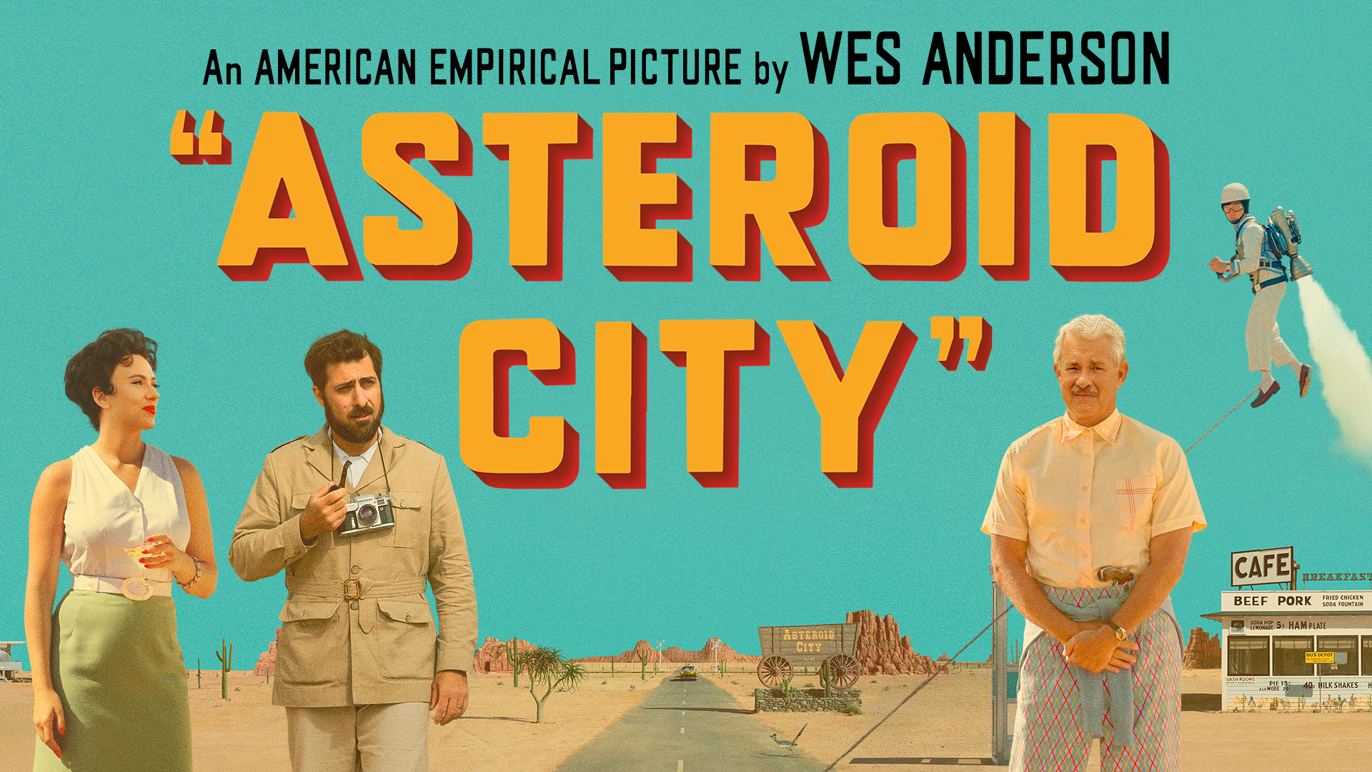 Rent Wes Andersons Asteroid City on DISH
